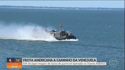 EUA deslocam navios de guerra para costa da Venezuela e levantamento do Washington Post indica possível ação militar contra Maduro - Imagem do artigo original
