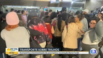 Estação Palmeiras-Barra Funda Mergulha em Caos e Superlotação Após Extinção do Serviço 710 da CPTM - Imagem do artigo original