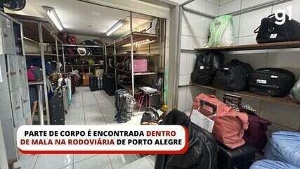 Polícia Divulga Imagens de Suspeito em Caso de Corpo Encontrado em Mala na Rodoviária de Porto Alegre - Imagem do artigo original