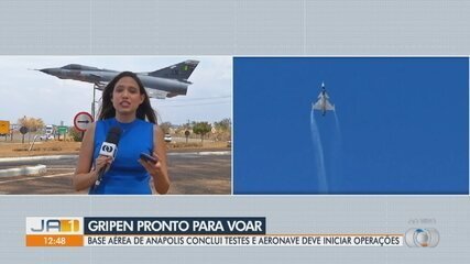 FAB conclui testes com Caça Gripen F-39 em Anápolis - Imagem do artigo original