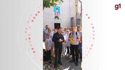 Capela Carlo Acutis em SC recebe relíquia oficial - Imagem do artigo original