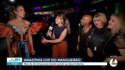Ivete Sangalo emociona público paraense no Amazônia Live - Imagem do artigo original