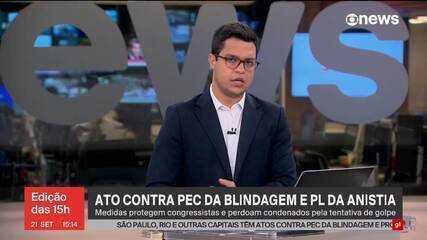 Protesto em Roraima Contra PEC da Blindagem e Anistia - Imagem do artigo original