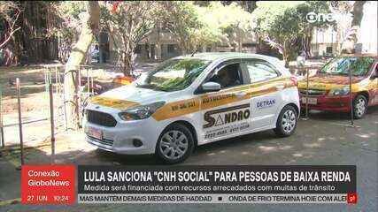 CNH Social: CNH Gratuita Sancionada Por Lula - Imagem do artigo original