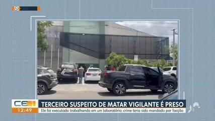Presa Suspeita de Assassinar Vigilante no 1º Dia em Sobral - Imagem do artigo original
