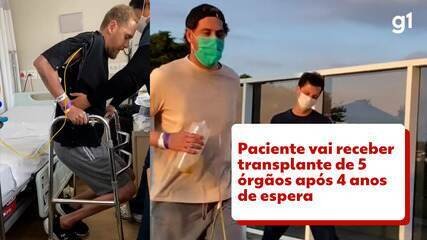 Paciente brasiliense passa pela 1ª etapa de transplante de 5 órgãos - Imagem do artigo original