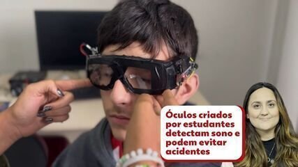 Óculos Detectam Sono e Podem Evitar Acidentes no ES - Imagem do artigo original
