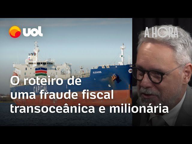 Fraude Fiscal Transoceânica Revelada: Rota de Cargueiro - Imagem do artigo original