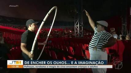 Circo Leva Alegria a Pacientes na Clínica Pediátrica em Santarém - Imagem do artigo original