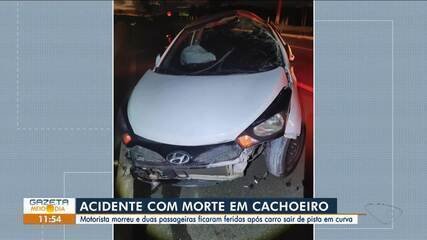 Acidente fatal: motorista morre em Cachoeiro de Itapemirim, ES - Imagem do artigo original