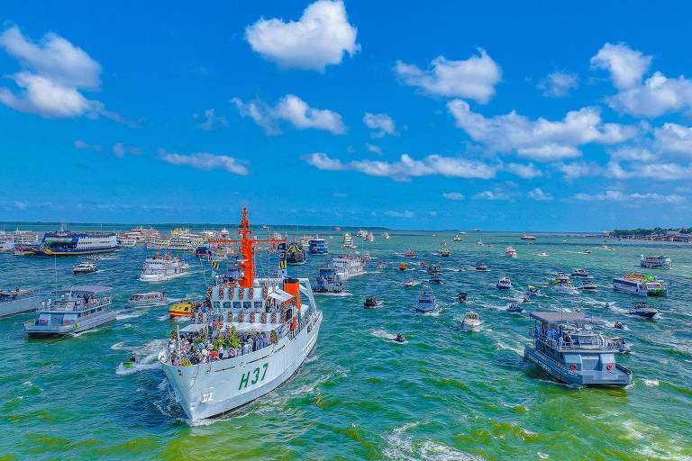 Círio de Nazaré: Belém Mergulha em Fé Católica Antes da COP30 - Imagem do artigo original