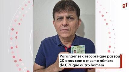 Paranaense com CPF Duplicado Enfrenta 20 Anos de Transtornos - Imagem do artigo original
