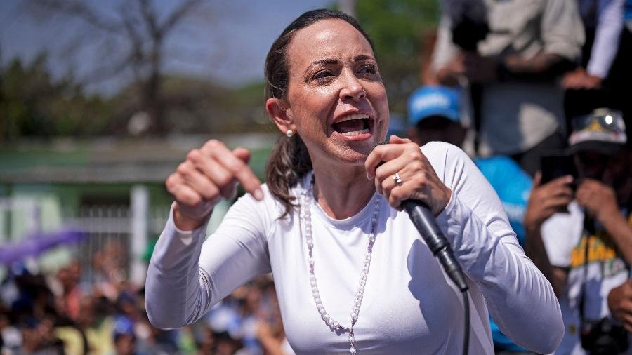 María Corina Machado vence Nobel Paz; alerta democracia - Imagem do artigo original