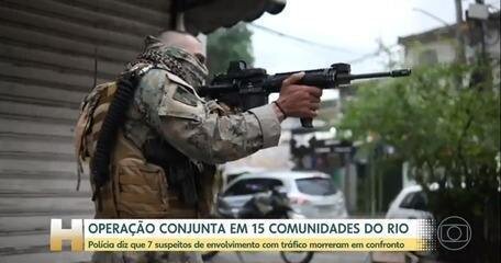 Polícia combate ofensiva do Comando Vermelho no Rio - Imagem do artigo original
