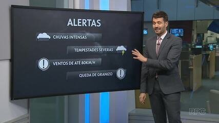 Paraná Alerta de Tempestades e Granizo em Centenas de Cidades - Imagem do artigo original
