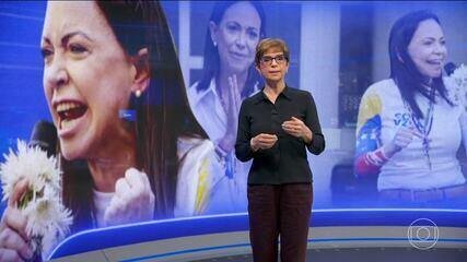María Corina Machado Prevê Queda de Maduro: ‘Contagem Regressiva’ - Imagem do artigo original
