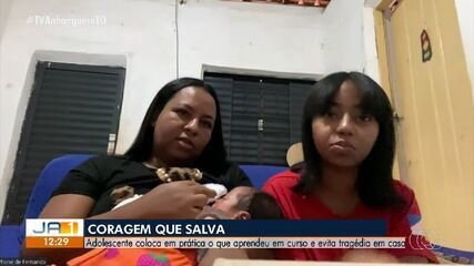 Adolescente Salva Irmã de Engasgo Usando Técnica Bombeiro Mirim - Imagem do artigo original