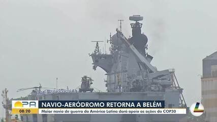 Novas Datas: NAM Atlântico Abre Visitação em Belém - Imagem do artigo original