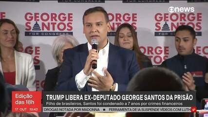 Perdão de Trump liberta George Santos da prisão nos EUA - Imagem do artigo original