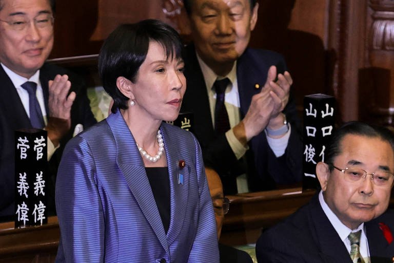 Sanae Takaichi é a 1ª primeira-ministra do Japão pós-guerra - Imagem do artigo original