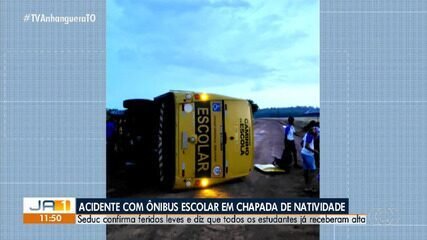 Ônibus Escolar Tomba no Tocantins: Estudantes Feridos na Zona Rural - Imagem do artigo original