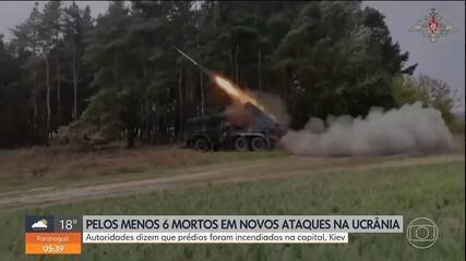 Rússia Bombardeia Ucrânia com Mais de 400 Ataques - Imagem do artigo original