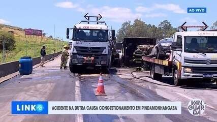 Casal Escapa Ileso de Grave Acidente na Dutra em Pinda - Imagem do artigo original