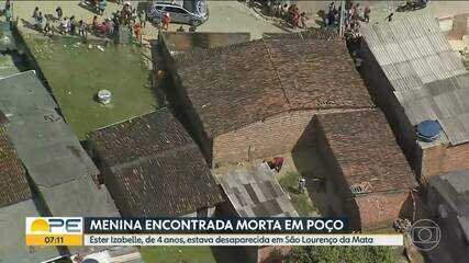 Caso da menina morta em cacimba de São Lourenço da Mata - Imagem do artigo original