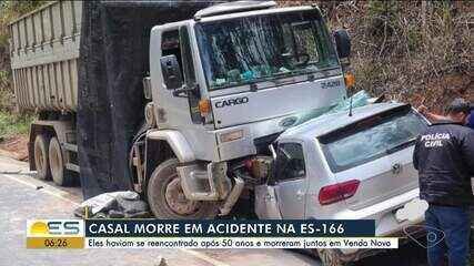 Acidente Fatal no ES: Casal de Aposentados Morre em Colisão - Imagem do artigo original