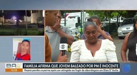 Jovem baleado pela PM tem prisão decretada em coma na BA - Imagem do artigo original