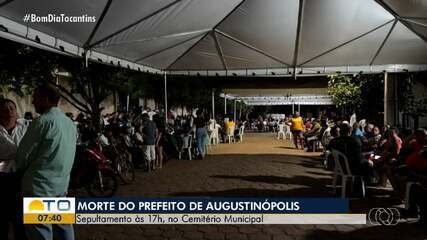 Sepultamento de Prefeito de Augustinópolis Reúne Multidão - Imagem do artigo original