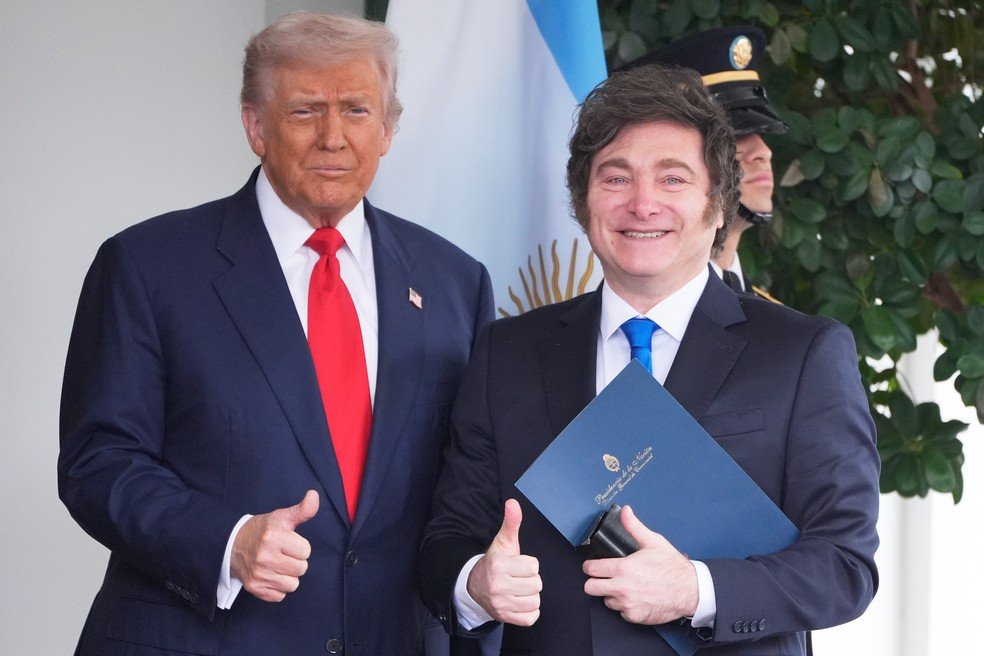 Trump: Apoio EUA Impulsionou Vitória de Milei na Argentina - Imagem do artigo original