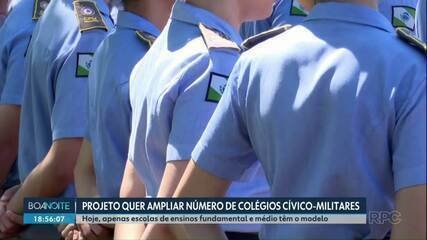 Deputados do PR Aprovam Expansão de Colégios Cívico-Militares - Imagem do artigo original