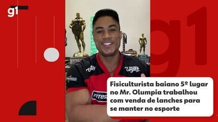 Edvan Palmeira: Baiano conquista 5º lugar no Mr. Olympia 2025 - Imagem do artigo original