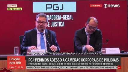 MPRJ exige verificação de câmeras de policiais em megaoperação - Imagem do artigo original