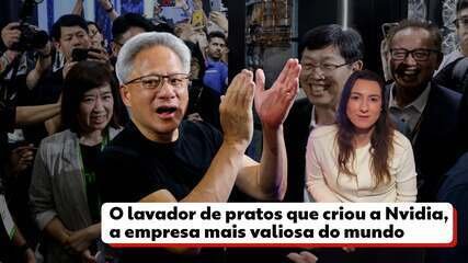 Nvidia atinge US$ 5 trilhões e consagra ex-lavador de pratos - Imagem do artigo original