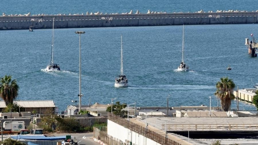 Flotilha de Gaza: Israel detém ativistas em missão humanitária - Imagem do artigo original