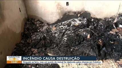 Incêndio em Colatina: Carregador de Celular Seria a Causa - Imagem do artigo original