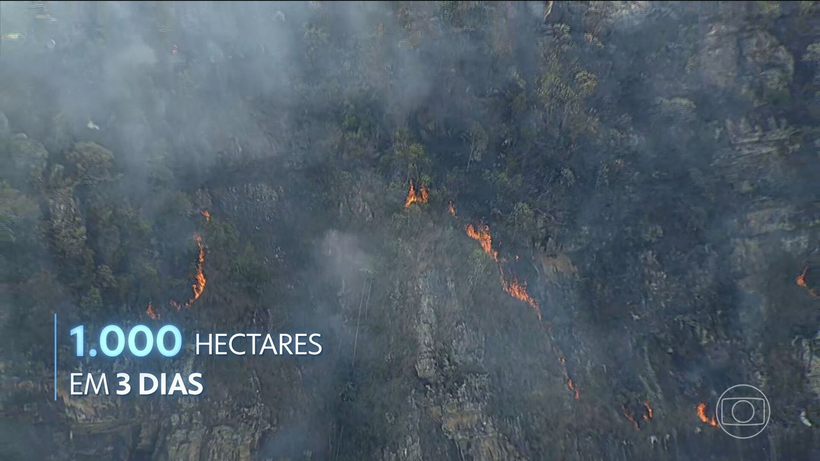 Incêndio na Serra de São José atinge 20% da área em MG - Imagem do artigo