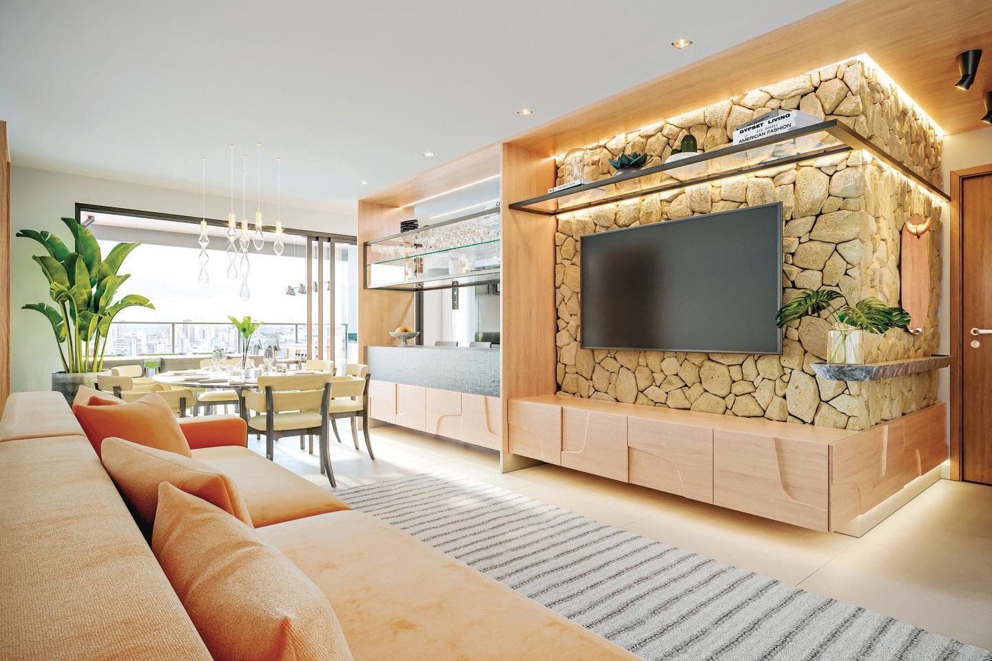 Acabamentos Biofílicos: Natureza Invade Seu Lar Com Elegância - Imagem do artigo