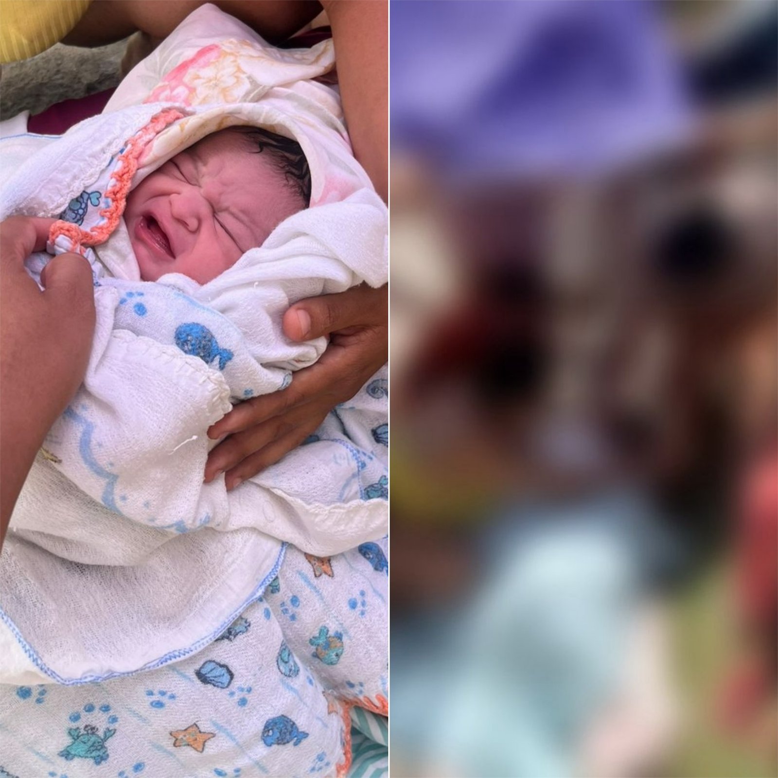 Mulher dá à luz na rua em Parnamirim sem saber da gravidez - Imagem do artigo