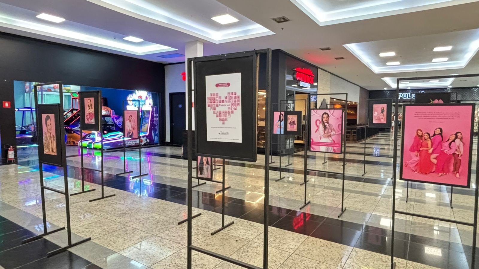 Exposição Outubro Rosa no Pátio Limeira Shopping destaca superação - Imagem do artigo