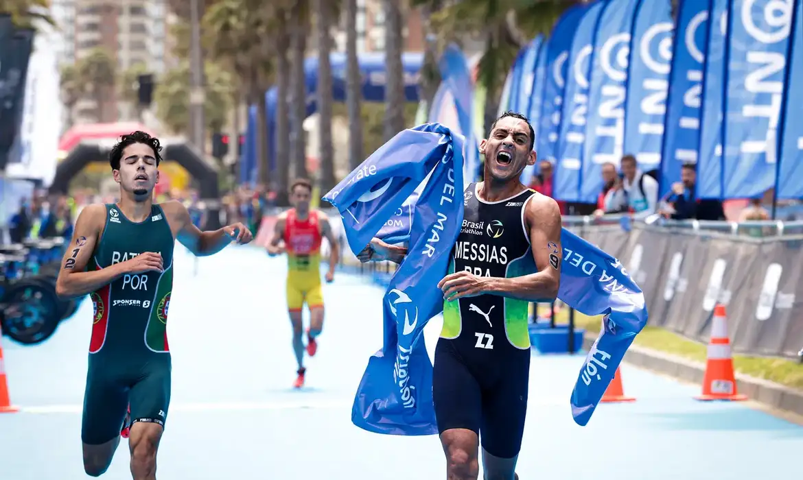 Manoel Messias é Bicampeão da Copa do Mundo de Triatlo no Chile - Imagem do artigo original