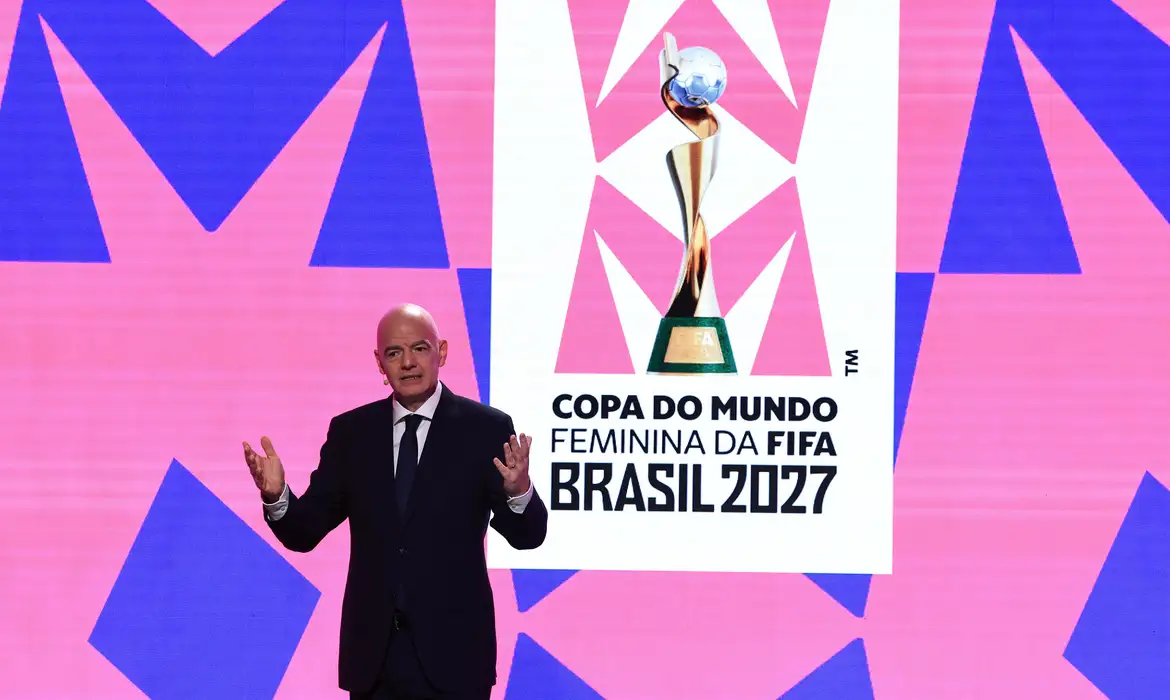 FIFA lança marca oficial da Copa Feminina 2027 no Brasil - Imagem do artigo original