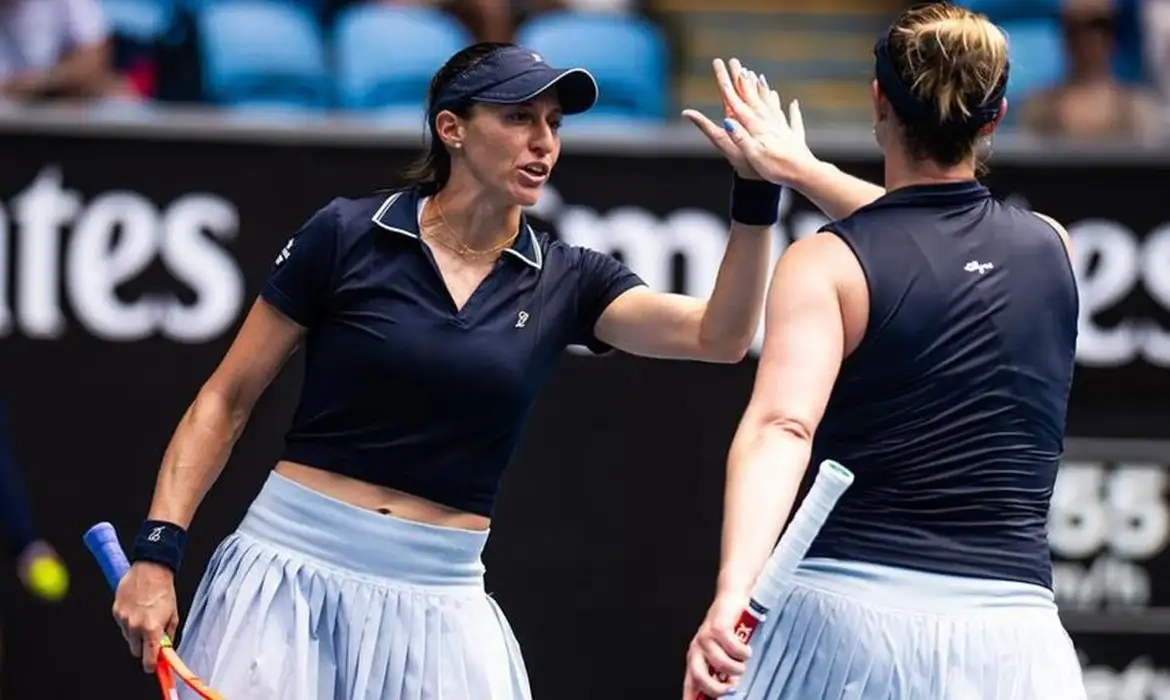 Luisa Stefani e Dabrowski avançam no WTA 1000 de Doha - Imagem do artigo original