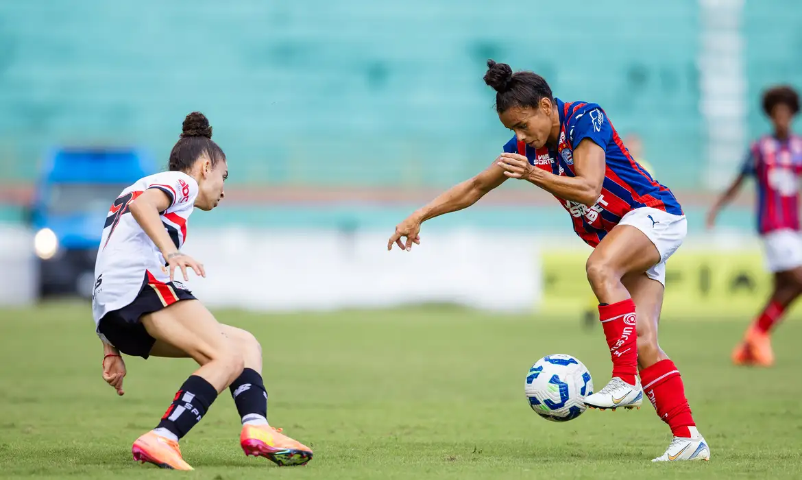 Confronto: São Paulo x Bahia Pelo Brasileirão Feminino - Imagem do artigo original