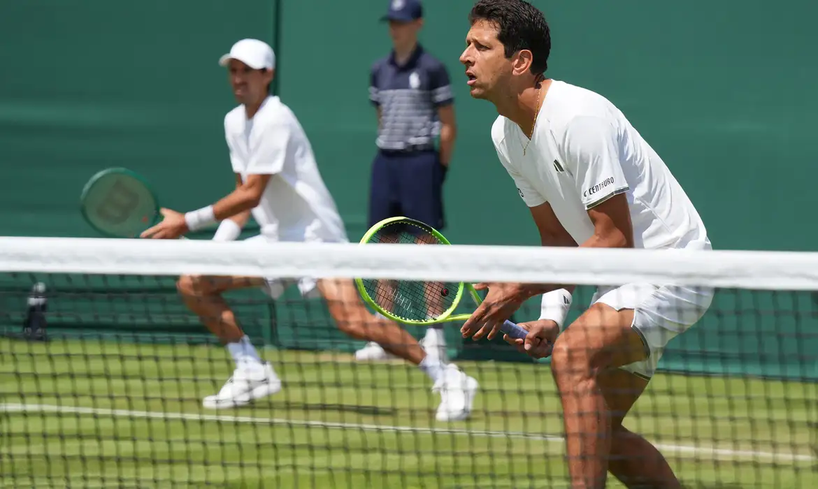 Wimbledon: Brasileiros Eliminados em Duplas Masculinas - Imagem do artigo original