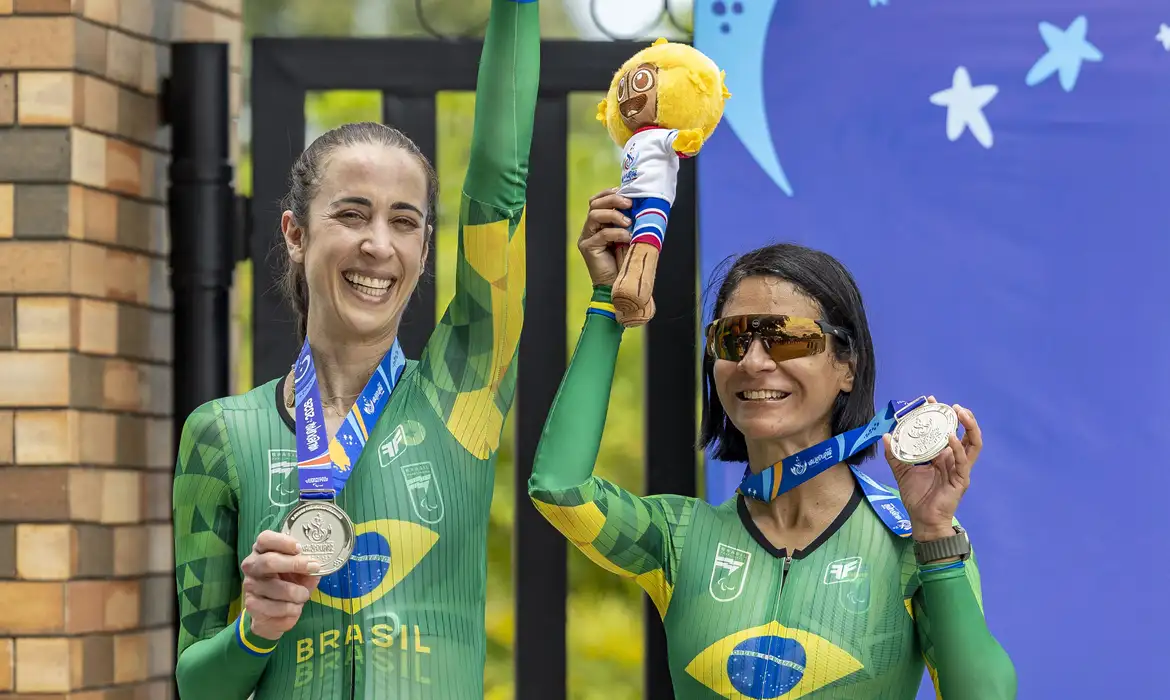 Jerusa Geber conquista prata no ciclismo dos Parasul-Americanos - Imagem do artigo original