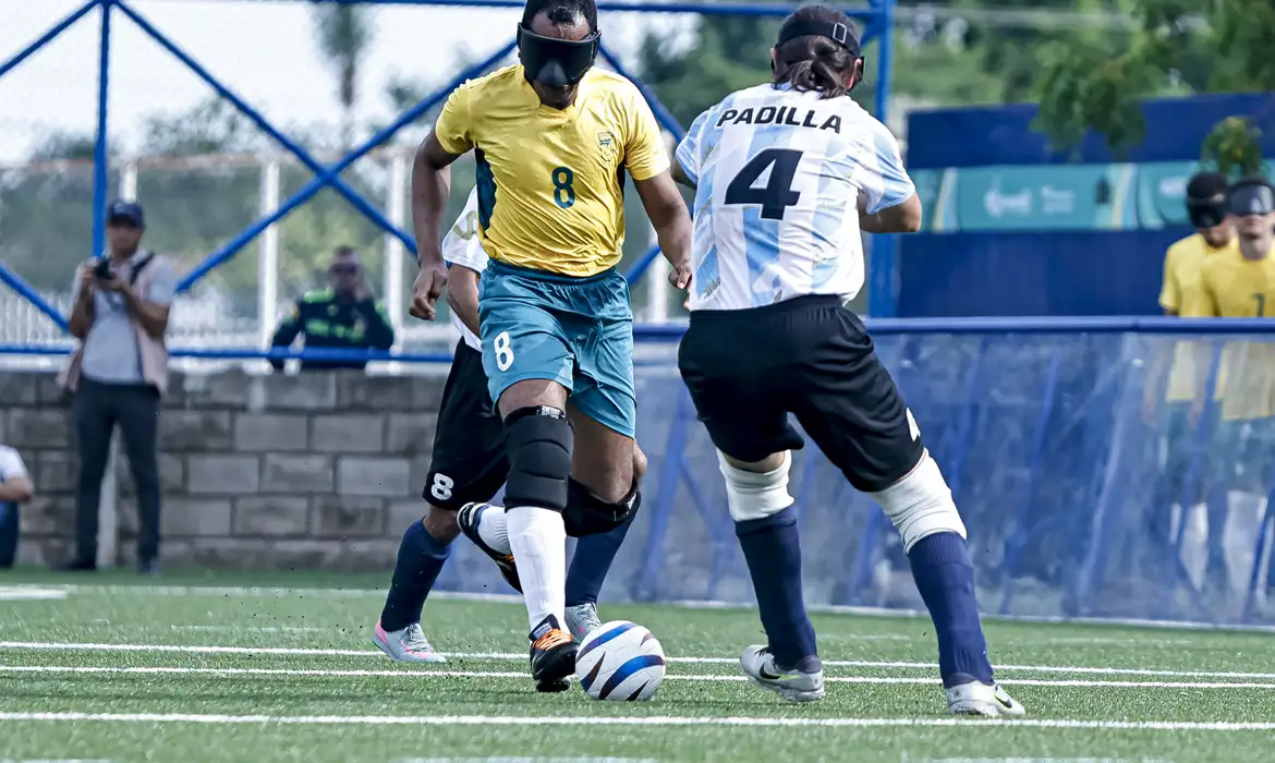Brasil Lidera e Conquista Ouro em Futebol de Cegos - Imagem do artigo original