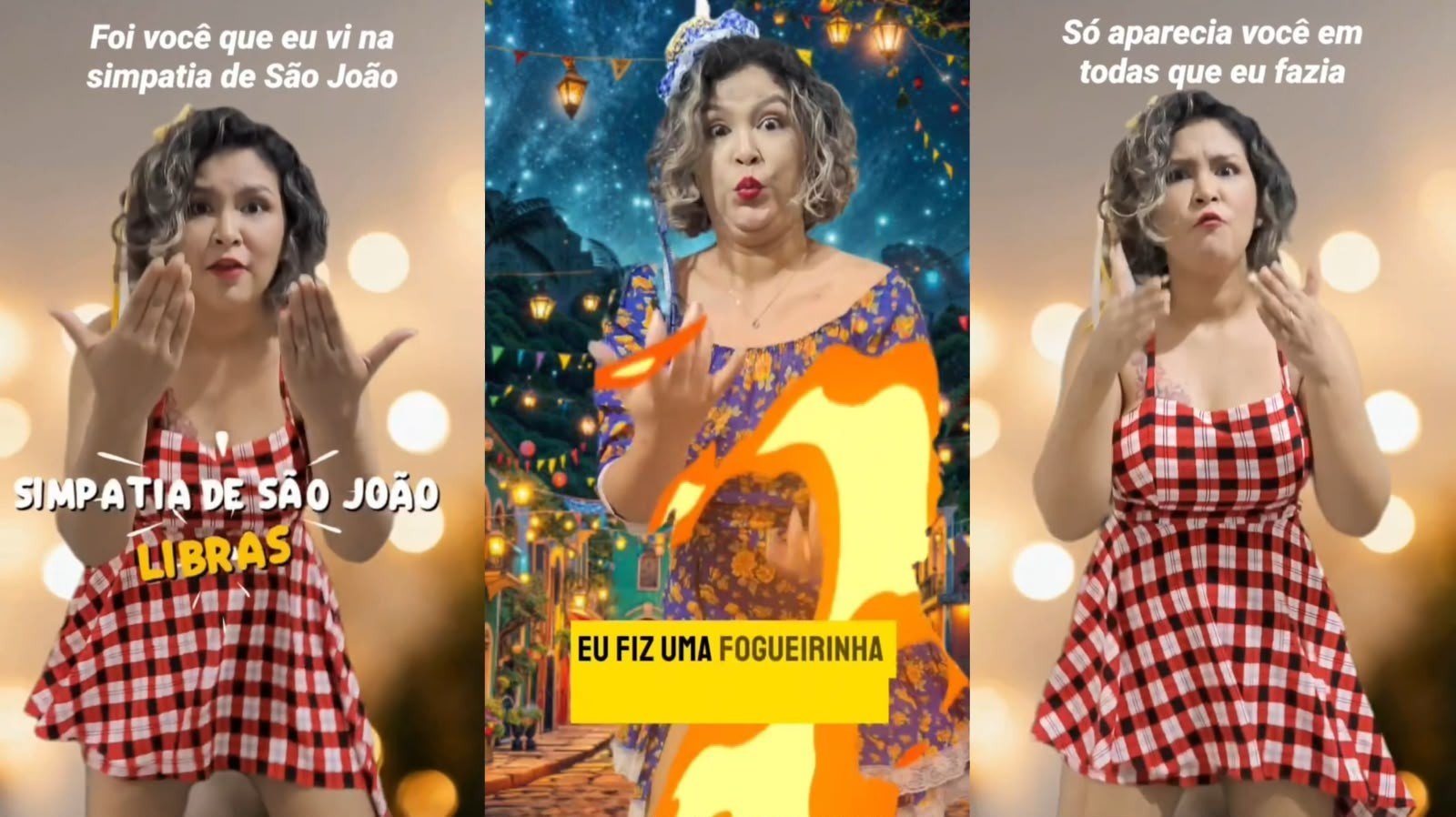 Intérprete de Libras do Amapá leva São João à comunidade surda - Imagem do artigo